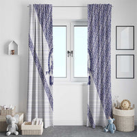 Tonga Queen Salote College Window Curtain 100 Years Anniversary White Color