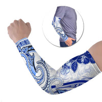 Polynesia Paisley Arm Sleeves Mix Navy Polynesian Pattern - Polynesian Pride