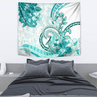 Polynesia Paisley Tapestry Mix Teal Polynesian Pattern