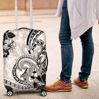 Polynesia Paisley Luggage Cover Mix White Polynesian Pattern