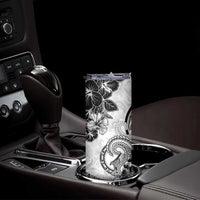 Polynesia Paisley Skinny Tumbler Mix White Polynesian Pattern