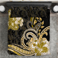 Polynesia Paisley Bedding Set Mix Gold Polynesian Pattern