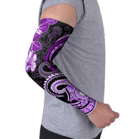 Polynesia Paisley Arm Sleeves Mix Purple Polynesian Pattern LT05 - Polynesian Pride