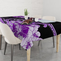 Polynesia Paisley Tablecloth Mix Purple Polynesian Pattern