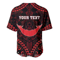Personalised Easter Island Baseball Jersey Polynesian Pattern Emblem LT05 - Polynesian Pride