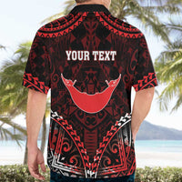 Personalised Easter Island Hawaiian Shirt Polynesian Pattern Emblem