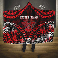 Easter Island Hooded Blanket Polynesian Pattern Emblem LT05 - Polynesian Pride