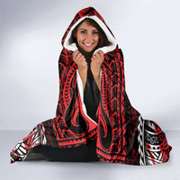 Easter Island Hooded Blanket Polynesian Pattern Emblem LT05 - Polynesian Pride