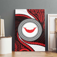 Easter Island Canvas Wall Art Moai Statues Polynesian Style