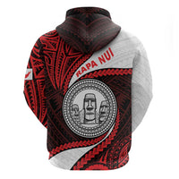 Easter Island Hoodie Moai Statues Polynesian Style