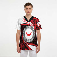 Easter Island Scrub Top Moai Statues Polynesian Style - Polynesian Pride