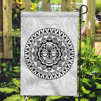 New Zealand Aotearoa Garden Flag Maori Te Mata O Rongokako LT05 Garden Flag White - Polynesian Pride