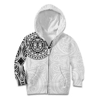 New Zealand Aotearoa Kid Hoodie Maori Te Mata O Rongokako