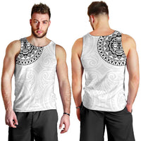 New Zealand Aotearoa Men Tank Top Maori Te Mata O Rongokako LT05 - Polynesian Pride
