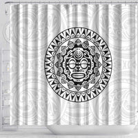 New Zealand Aotearoa Shower Curtain Maori Te Mata O Rongokako LT05 - Polynesian Pride