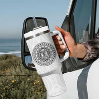 New Zealand Aotearoa Tumbler With Handle Maori Te Mata O Rongokako LT05 - Polynesian Pride