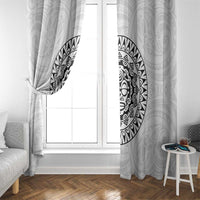 New Zealand Aotearoa Window Curtain Maori Te Mata O Rongokako LT05 - Polynesian Pride