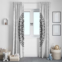 New Zealand Aotearoa Window Curtain Maori Te Mata O Rongokako LT05 - Polynesian Pride