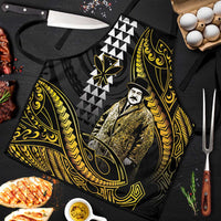 Hawaii Kuhio The Citizen Prince Apron Gold Polynesian Tribal Tattoo
