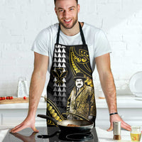 Hawaii Kuhio The Citizen Prince Apron Gold Polynesian Tribal Tattoo