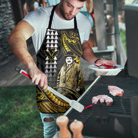 Hawaii Kuhio The Citizen Prince Apron Gold Polynesian Tribal Tattoo