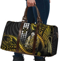 Hawaii Kuhio The Citizen Prince Travel Bag Gold Polynesian Tribal Tattoo LT05 - Polynesian Pride