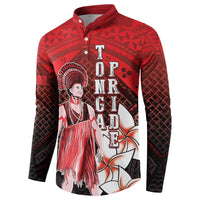 The First King Of Tonga Button Sweatshirt Tongan Pride