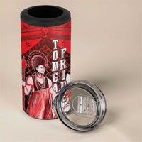 The First King Of Tonga 4 in 1 Can Cooler Tumbler Tongan Pride
