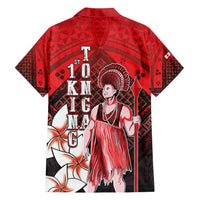 The First King Of Tonga Family Matching Tank Maxi Dress and Hawaiian Shirt Tongan Pride