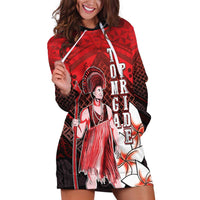 The First King Of Tonga Hoodie Dress Tongan Pride