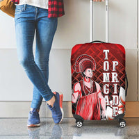The First King Of Tonga Luggage Cover Tongan Pride LT05 - Polynesian Pride