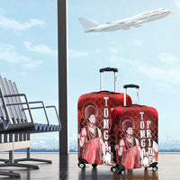 The First King Of Tonga Luggage Cover Tongan Pride LT05 - Polynesian Pride