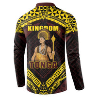 Tonga First King Button Sweatshirt Ahoeitu Know Your Roots