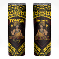 Tonga First King Skinny Tumbler Ahoeitu Know Your Roots
