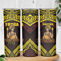 Tonga First King Skinny Tumbler Ahoeitu Know Your Roots