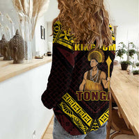 Tonga First King Women Casual Shirt Ahoeitu Know Your Roots LT05 - Polynesian Pride