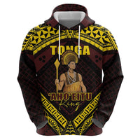 Tonga First King Zip Hoodie Ahoeitu Know Your Roots