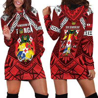 Tonga Emancipation Day Hoodie Dress Tongan Kupesi Pattern