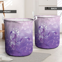 Lupus Awareness Month Laundry Basket Polynesian Style LT05 - Polynesian Pride