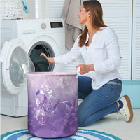 Lupus Awareness Month Laundry Basket Polynesian Style LT05 - Polynesian Pride