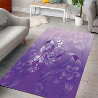 Lupus Awareness Month Area Rug Polynesian Style LT05 - Polynesian Pride
