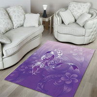 Lupus Awareness Month Area Rug Polynesian Style LT05 - Polynesian Pride