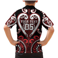 Custom Aotearoa Ngapuhi Family Matching Mermaid Dress and Hawaiian Shirt Maori Tribal Pattern