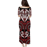 Custom Aotearoa Ngapuhi Puletasi Maori Tribal Pattern