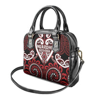 Aotearoa Ngapuhi Shoulder Handbag Maori Tribal Pattern LT05 - Polynesian Pride