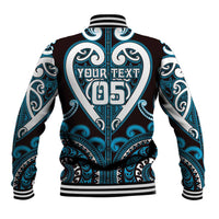 Custom Aotearoa Ngati Porou Baseball Jacket Maori Tribal Pattern