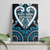 Aotearoa Ngati Porou Canvas Wall Art Maori Tribal Pattern