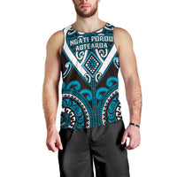Custom Aotearoa Ngati Porou Men Tank Top Maori Tribal Pattern