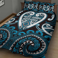 Aotearoa Ngati Porou Quilt Bed Set Maori Tribal Pattern