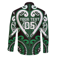 Custom Aotearoa Ngai Tahu Family Matching Short Sleeve Bodycon Dress and Hawaiian Shirt Maori Tribal Pattern